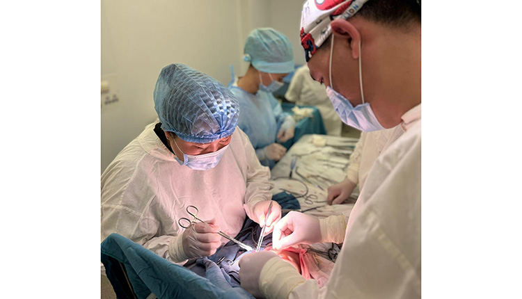 Мастер-класс по детской хирургии.  Жамбылские медики перенимают опыт коллег