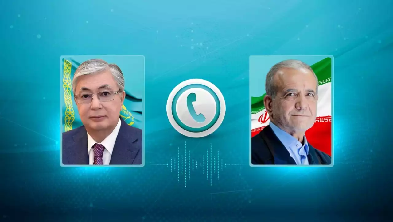 Токаев переговорил по телефону с избранным президентом Ирана