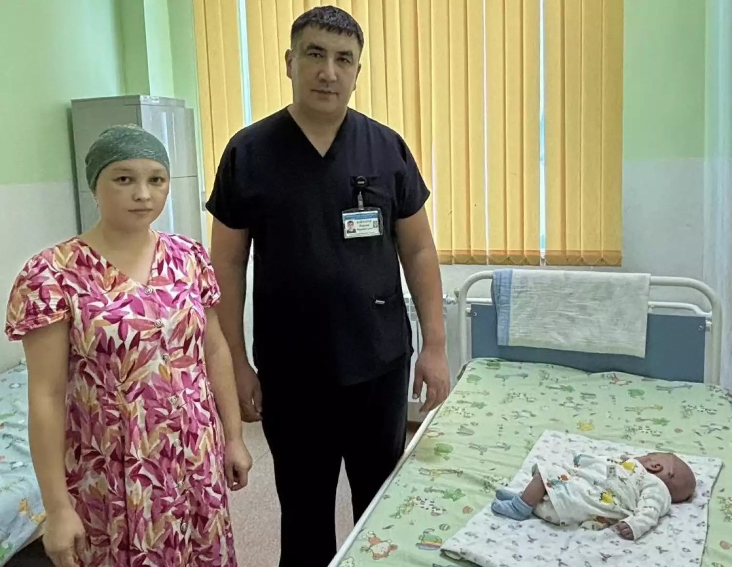 В Жамбылской области новорождённому успешно провели операцию на мозге