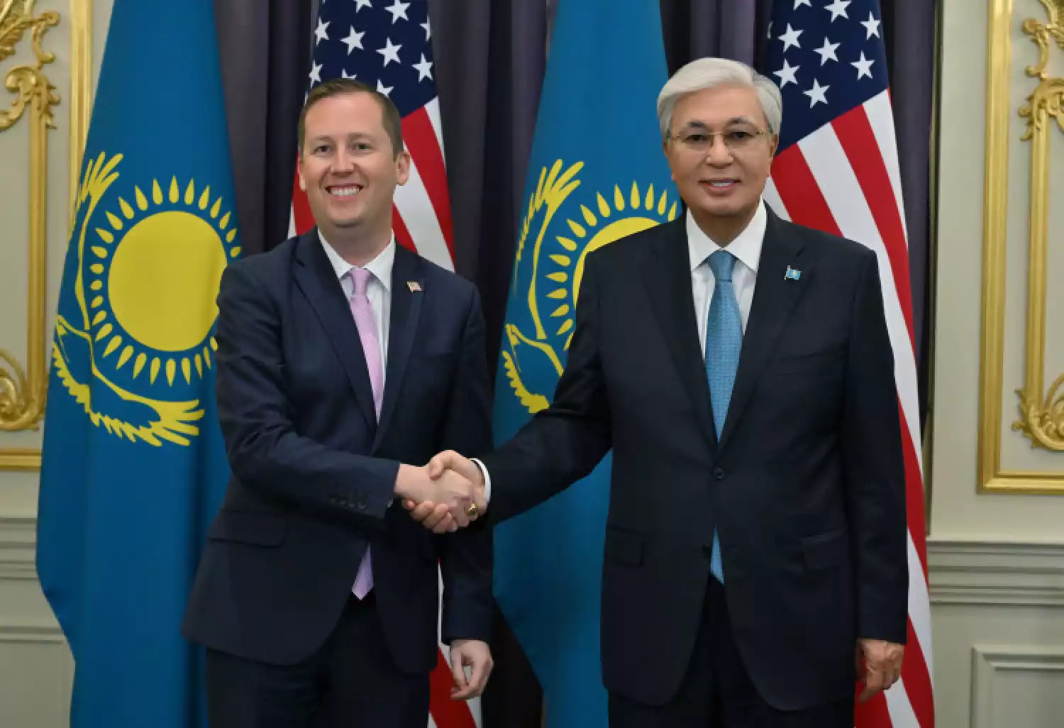 Касым-Жомарт Токаев принял Специального представителя Президента США по делам Южной и Центральной Азии Серджио Гора