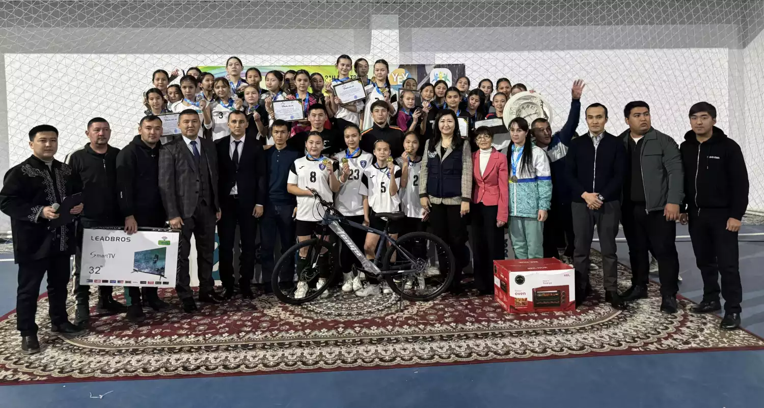 В Жамбылской области прошёл спортивный турнир в поддержку здорового образа жизни