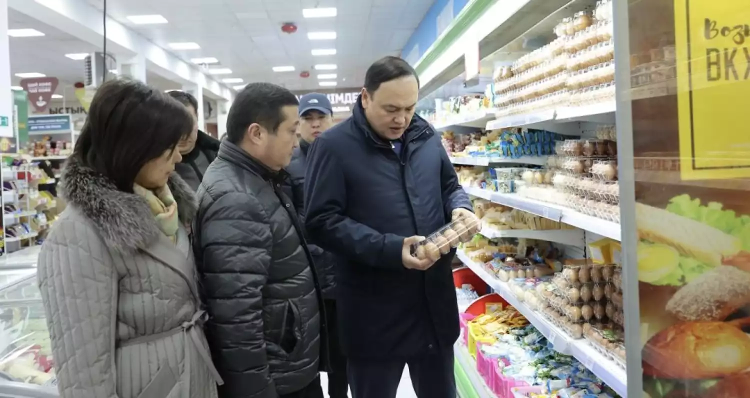Ербол Карашукеев проверил цены в торговых сетях