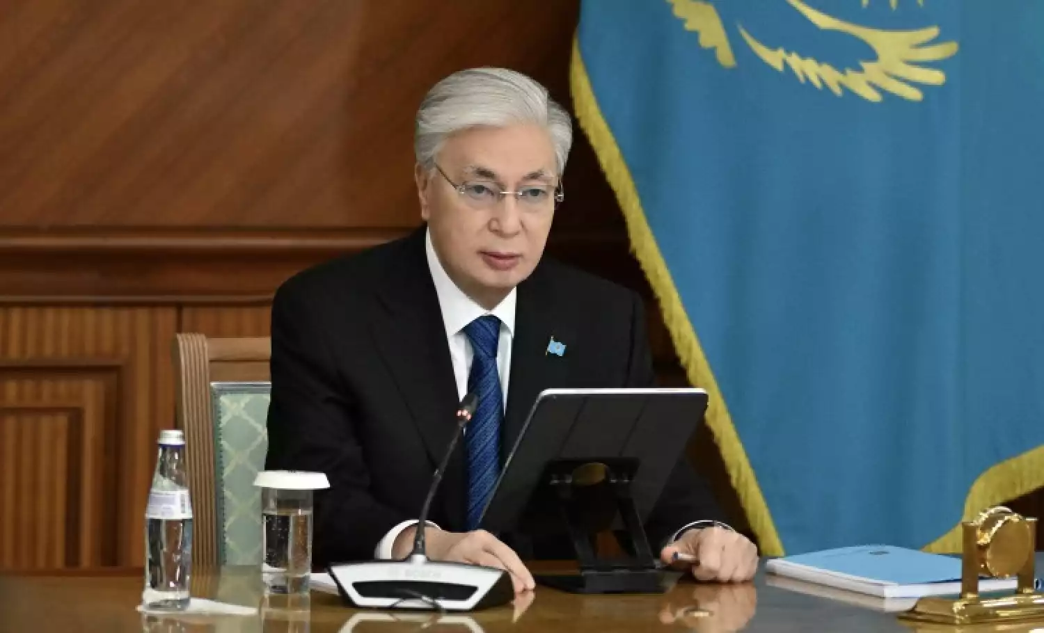Касым-Жомарт Токаев выступил на расширенном заседании Правительства