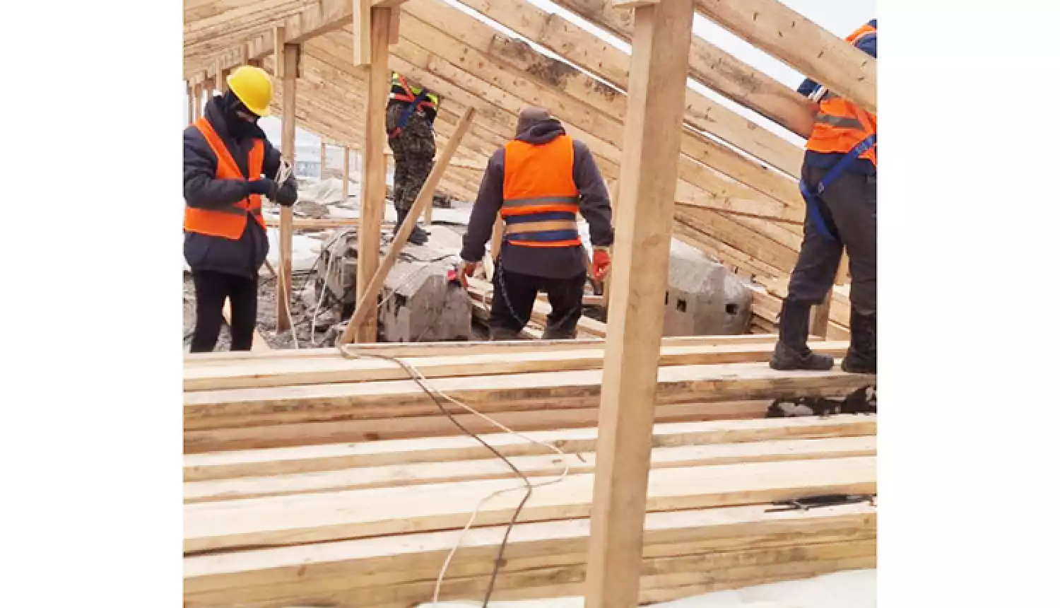 Работы ведутся активно