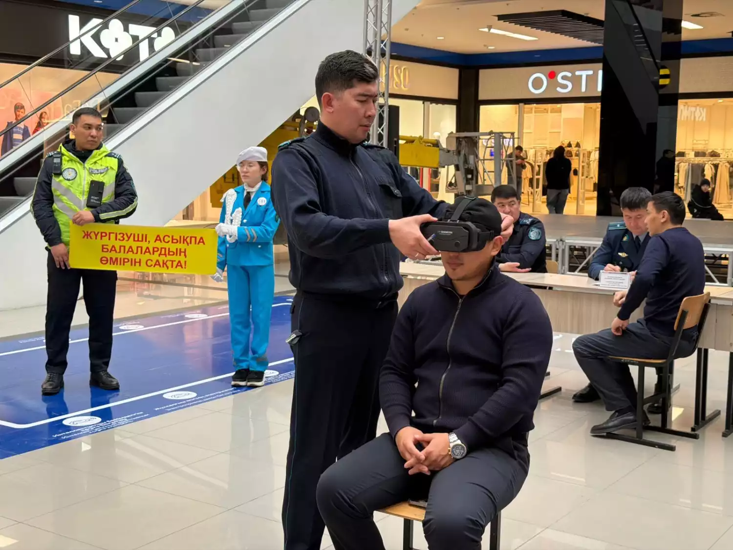 Полиция Тараза показала, к чему приводит нетрезвое вождение — в формате VR