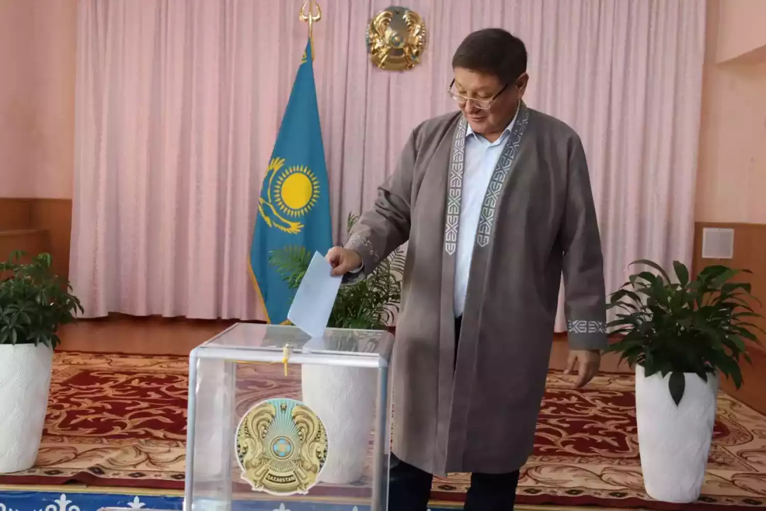 Референдум: председатель Жамбылского областного филиала партии «AMANAT» сделал свой выбор