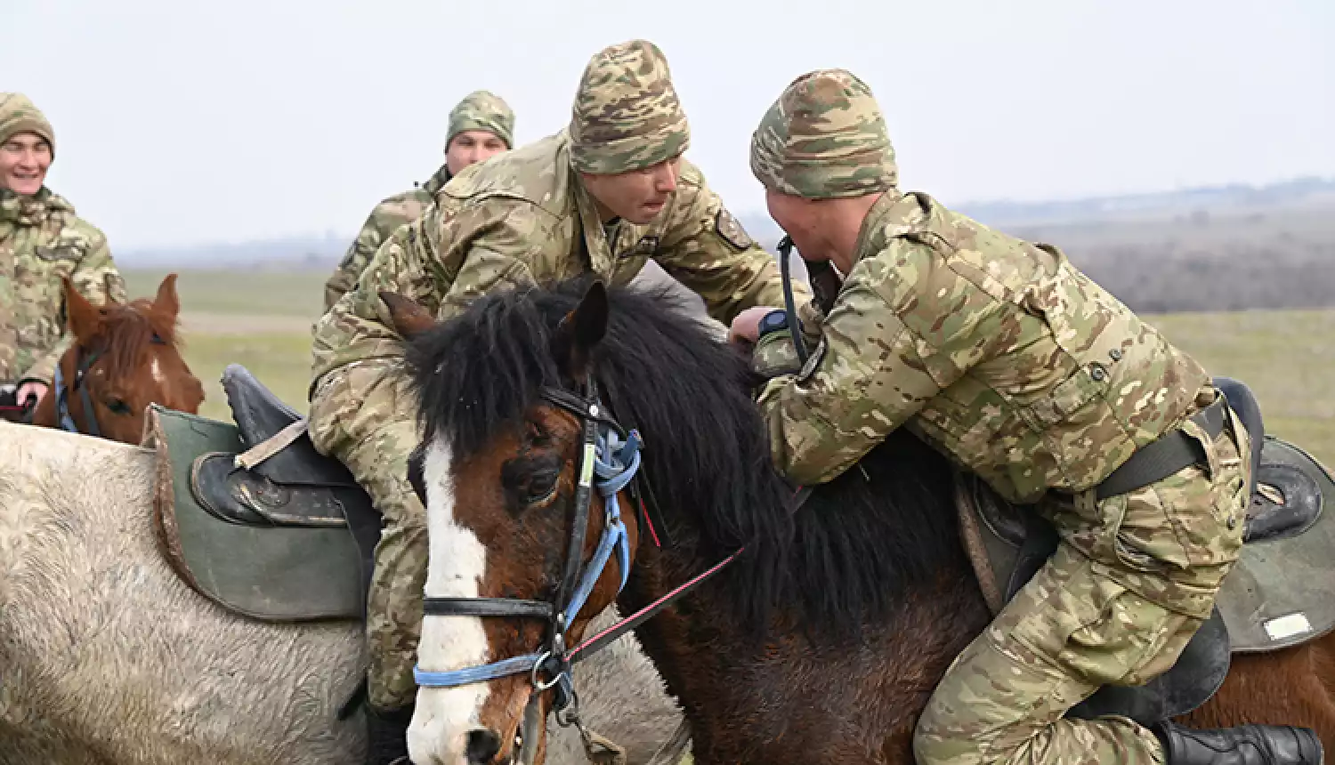 В боевом духе