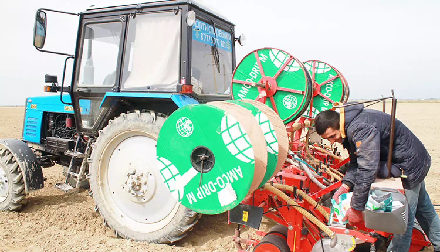 Площади под сельхозкультуры растут