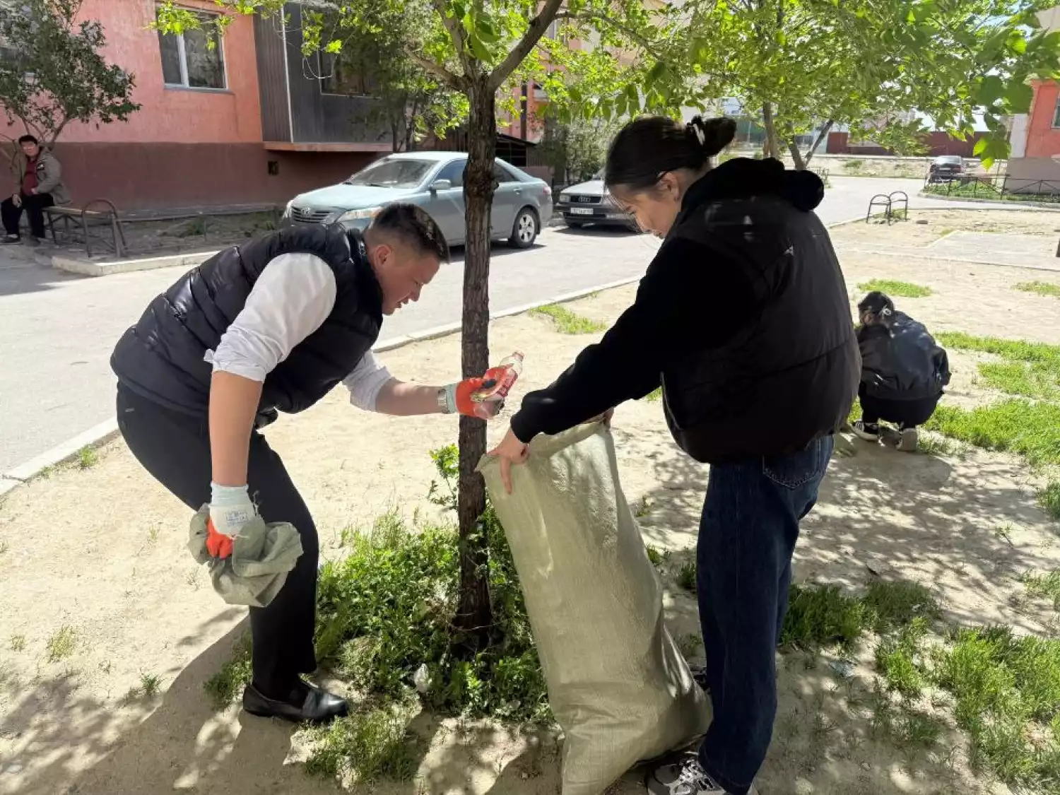 В Жамбылской области в рамках экологической акции «Таза Қазақстан» проведена акция «Таза аула»